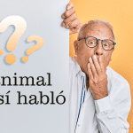 Sorprende que un animal hable