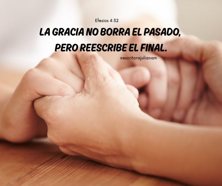 La gracia que restaura relaciones, reflexiones cristianas